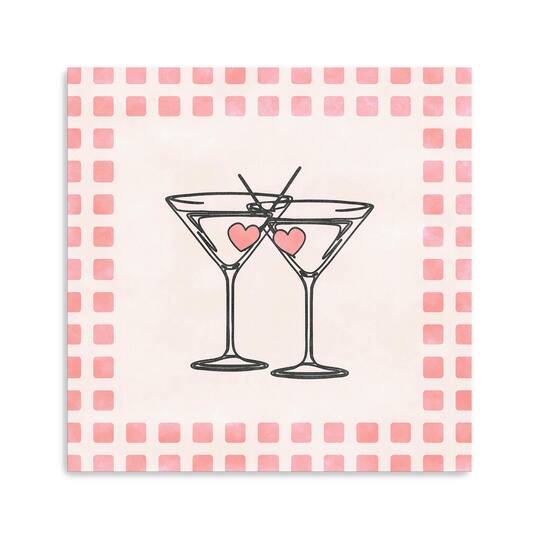 Cheers to Love Canvas Giclée Art